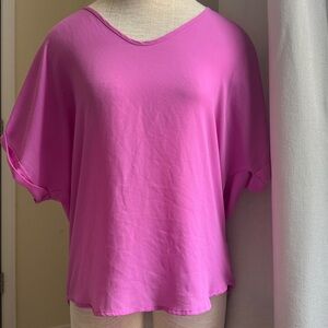 Pink Loose Fit Top